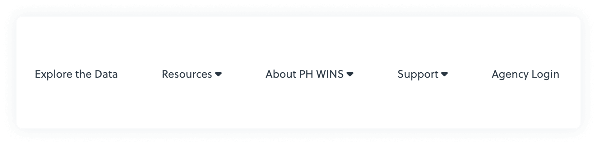 Navigation Menu Overview